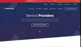 
							         Service Providers | Varonis								  
							    