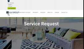 
							         Service Request | CLV Group								  
							    