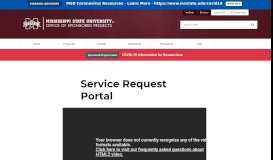 
							         Service Request Portal - Office of Sponsored Projects - Mississippi ...								  
							    