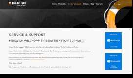 
							         Service & Support - TREKSTOR - DEINE TECHNIK								  
							    