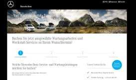 
							         Service- und Wartungsarbeiten von Merceds-Benz Vans online buchen								  
							    