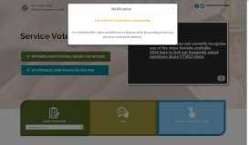 
							         Service Voters' Portal: ECI								  
							    