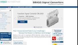 
							         Service web portal :: TC Temperature ... - DRAGO Automation GmbH								  
							    