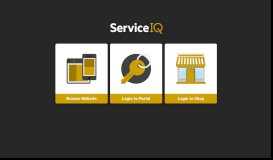 
							         ServiceIQ portal account								  
							    