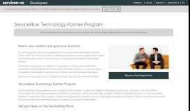 
							         ServiceNow Technology Partner Program - Partner | ServiceNow ...								  
							    
