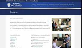
							         Services | Alabama Pain Physicians | Pain Treatment Services								  
							    