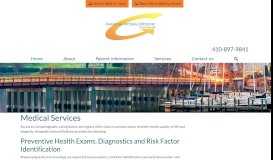 
							         Services - Annapolis Internal Medicine								  
							    