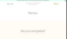 
							         Services — Axtell Clinic								  
							    