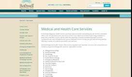 
							         Services | Bothwell								  
							    