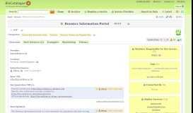 
							         Services - Brassica Information Portal (REST ... - BioCatalogue								  
							    
