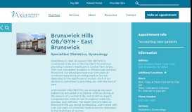 
							         Services - Brunswick Hills OBGYN								  
							    