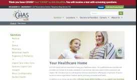 
							         Services | CHAS Health								  
							    