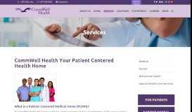 
							         Services - CommWell Health								  
							    