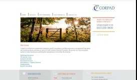 
							         Services - Corpad								  
							    