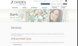 
							         Services - Darden Credit Union								  
							    