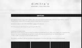 
							         Services - dimitras								  
							    