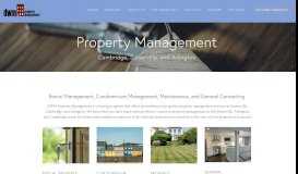 
							         Services — DWM Property Management								  
							    