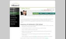 
							         Services - eBusiness Products & Solutions, CSR Portal - InfoSend								  
							    