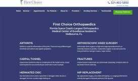 
							         Services | First Choice Medical Group								  
							    