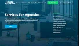 
							         Services For Agencies | Icon Accounting - Accountancy Services for ...								  
							    