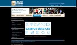
							         Services | GW Housing | Center for Student Engagement | Enrollment ...								  
							    
