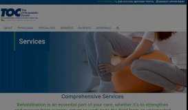 
							         Services | Huntsville AL | Injury Treatment - Toc								  
							    