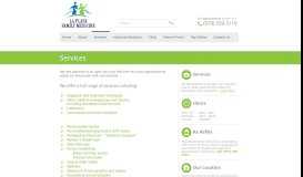 
							         Services - La Plata Family Medicine								  
							    