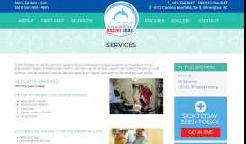 
							         Services | Masonboro Urgent Care								  
							    