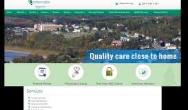 
							         Services - Northern Maine Medical Center								  
							    