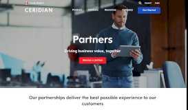 
							         Services Partners | Ceridian								  
							    