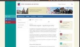 
							         Services Partnership register - registering ... - Stadt Esslingen am Neckar								  
							    