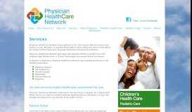 
							         Services - Physician HealthCare Network in St. Clair County Michigan								  
							    
