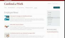 
							         Services portal launches with Human Resources support | Cardinal at ...								  
							    