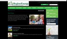 
							         Services - Region Energy								  
							    