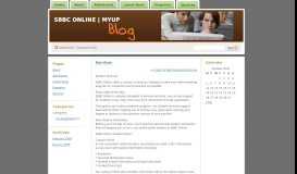 
							         Services | SBBC Online | MyUP								  
							    