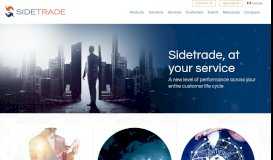 
							         Services | Sidetrade								  
							    