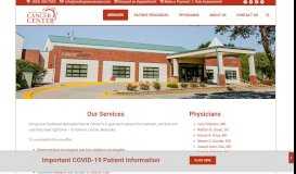 
							         Services - Southeast Nebraska Cancer Center								  
							    