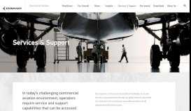 
							         Services & Support - Embraer								  
							    