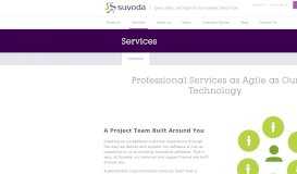 
							         Services | Suvoda								  
							    