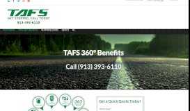 
							         Services | TAFS								  
							    