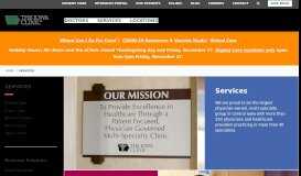 
							         Services - The Iowa Clinic								  
							    