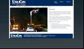 
							         Services - UtiliCon Solutions								  
							    
