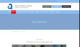 
							         services – west kendall obgyn miami								  
							    