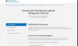 
							         Servicio de Conciliación Laboral Obligatoria ... - Portal de Abogados								  
							    