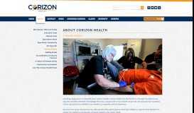 
							         Serving Prisons - Corizon Correctional Healthcare								  
							    