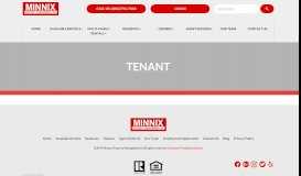 
							         Serving Texas Tenants - Minnix Property Management								  
							    