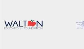 
							         Serving the Educational Community of ... - Walton Education Foundation								  
							    