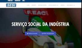 
							         Serviço Social da Indústria - SESI - DR/AC								  
							    