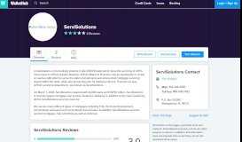 
							         ServiSolutions Reviews - WalletHub								  
							    