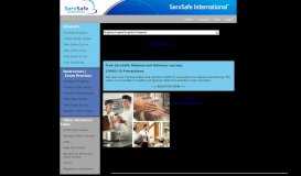 
							         ServSafe® International: SSI								  
							    